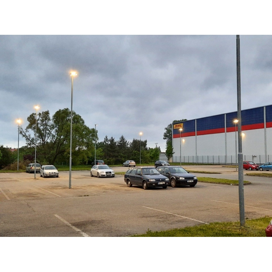 Sinclair - Candeeiro de rua LED LED/35W/230V 3000K IK08 IP66