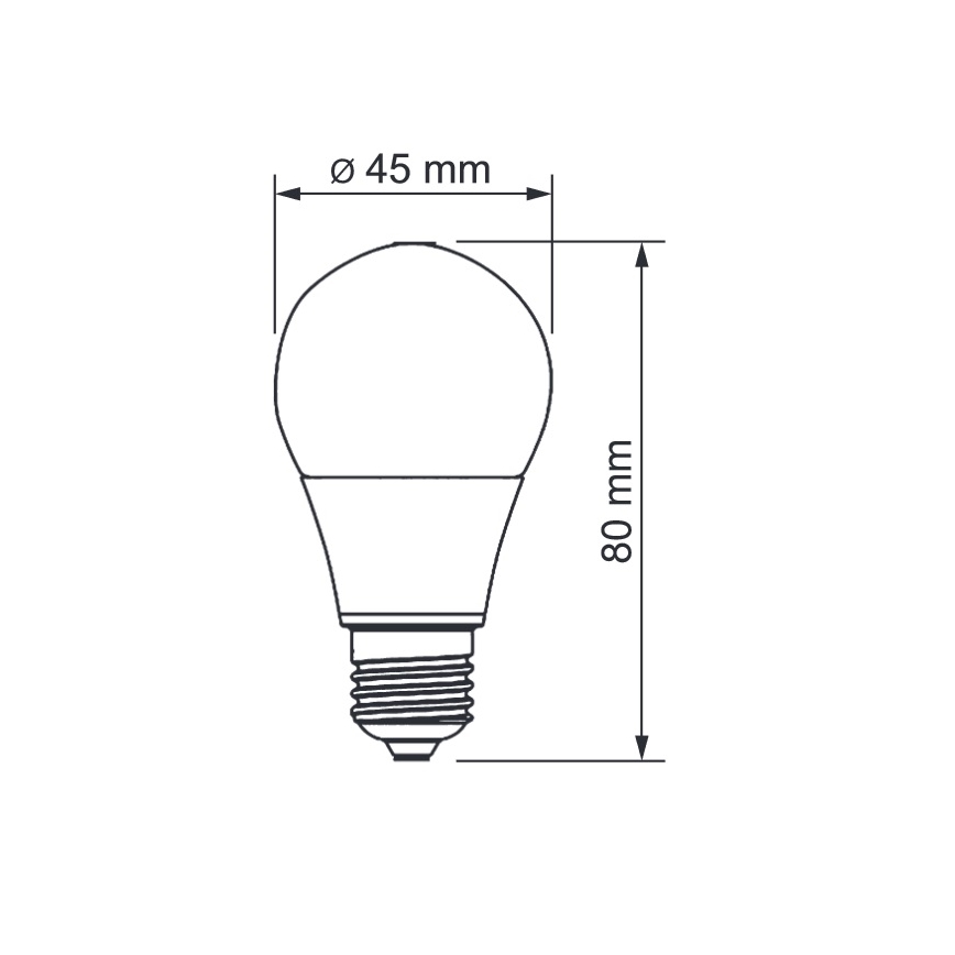 Sinclair - Lâmpada LED E14/5W/230V 3000K