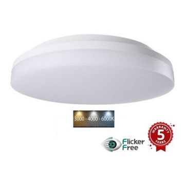 Sinclair - LED Iluminação integrada LED/30W/230V 3000K/4000K/6000K IP54 33 cm branco