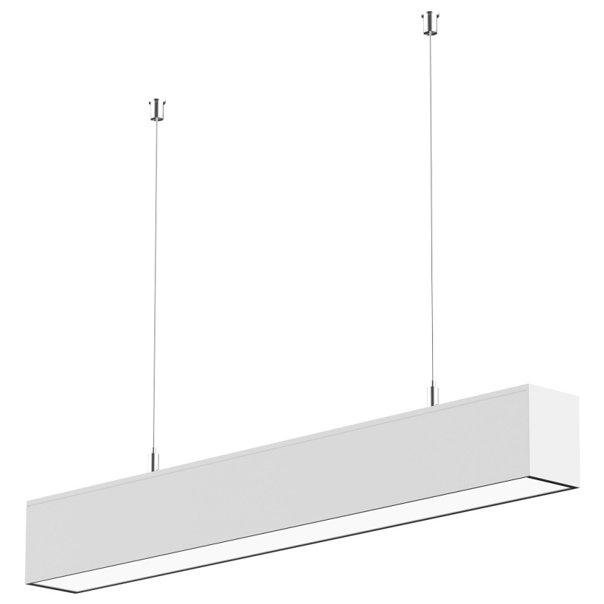 Sinclair - Iluminação de teto LED LSM LED/40W/230V 3000K/4000K/5000K 120 cm prateado