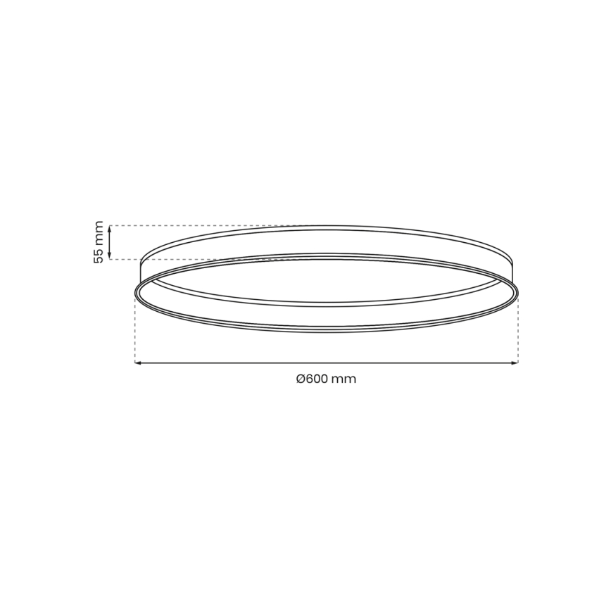 Sistema de carril MAGNETIC TRACK diâmetro 60 cm preto
