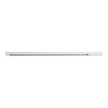 Sistema de carril monofásico TRACK 1 m branco