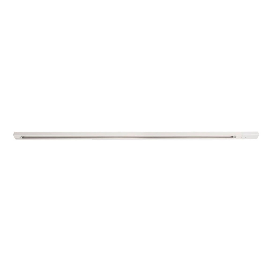Sistema de carril monofásico TRACK 2 m branco