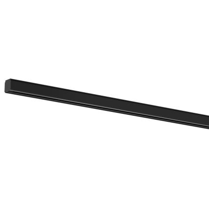 Sistema de carril trifásico TRACK 1,5 m preto
