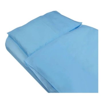 SkinPro Silver - Capa antibacteriana para manta 100x135 cm azul