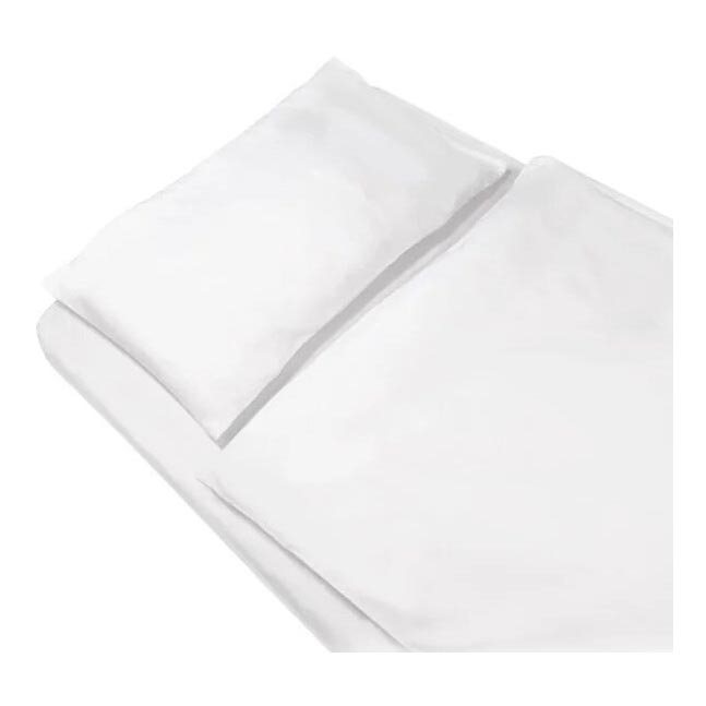 SkinPro Silver - Capa de edredão antibacteriana 100x135 cm branca