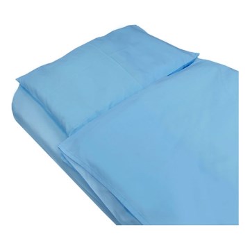 SkinPro Silver - Lençol Antibacteriano 60x120 cm azul