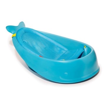 Skip Hop - Banheira infantil com almofada ergonômica MOBY 3 azul