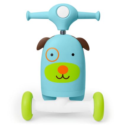 Skip Hop - Bicicleta de empurrar 3em1 ZOO cão 3xAAA