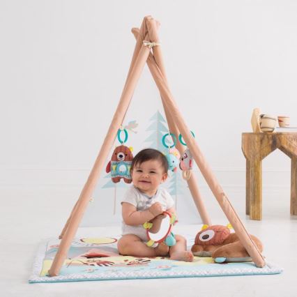 Skip Hop - Cobertor infantil para brincar CAMPING CUBS