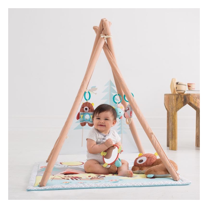 Skip Hop - Cobertor infantil para brincar CAMPING CUBS