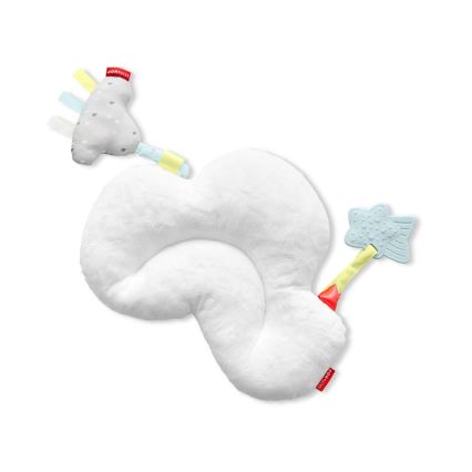 Skip Hop - Cobertor infantil para brincar com um trapézio de madeira LINING CLOUD