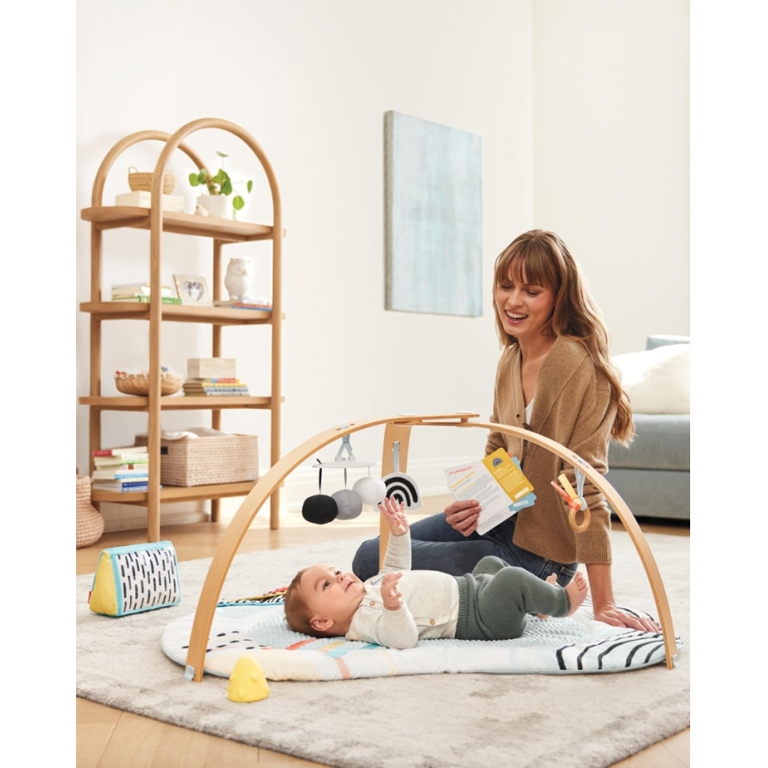 Skip Hop - Cobertor infantil para brincar DISCOVEROSITY MONTESSORI