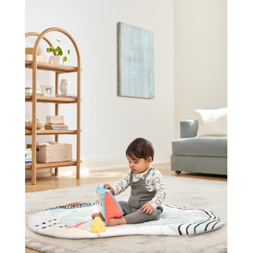 Skip Hop - Cobertor infantil para brincar DISCOVEROSITY MONTESSORI