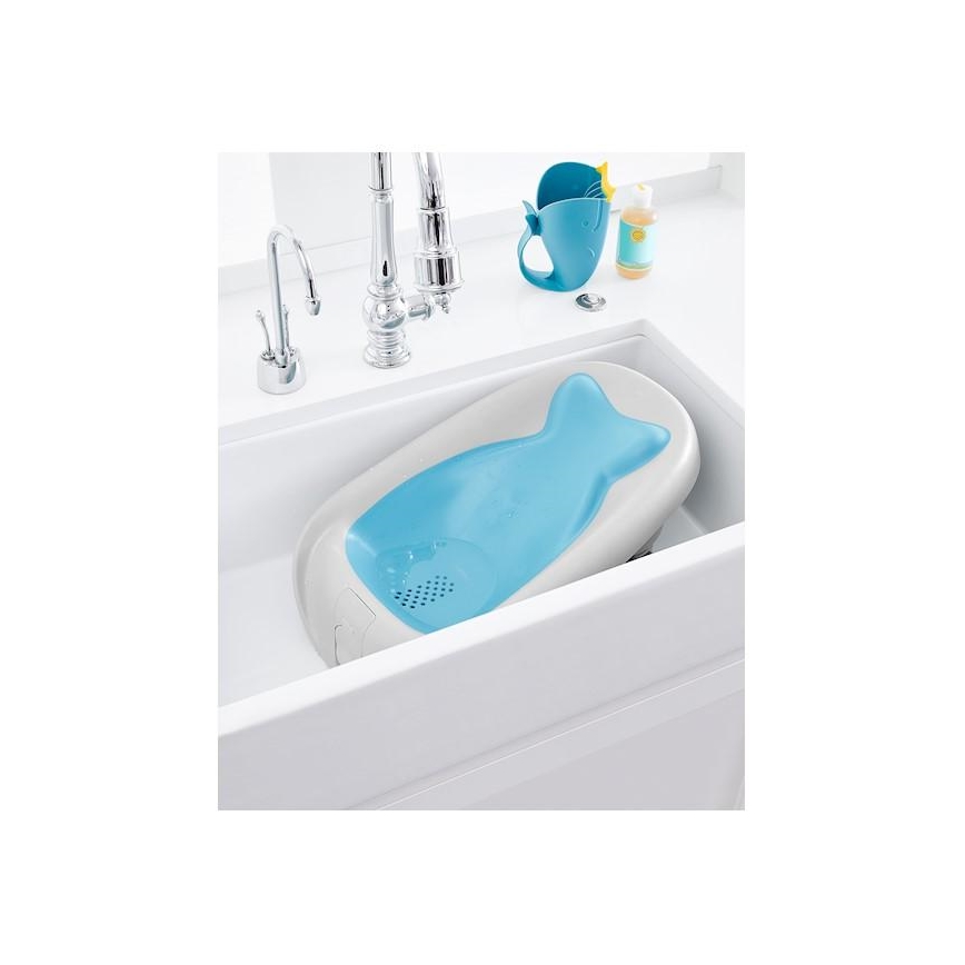 Skip Hop - Espreguiçadeira para banheira MOBY azul