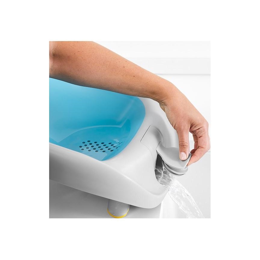 Skip Hop - Espreguiçadeira para banheira MOBY azul