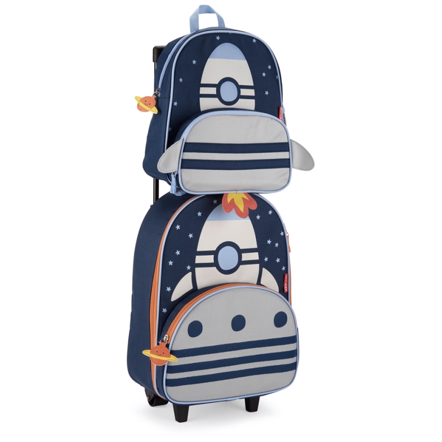 Skip Hop - Mala mala de viagem para crianças SPARK STYLE foguete