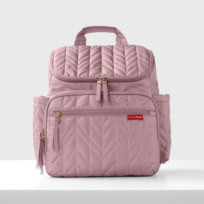 Skip Hop - Mochila para muda de roupa para carrinho de bebé FORMA Muave Mist