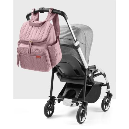 Skip Hop - Mochila para muda de roupa para carrinho de bebé FORMA Muave Mist