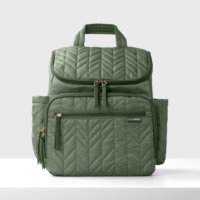 Skip Hop - Mochila para muda de roupa para carrinho de bebé FORMA Sage