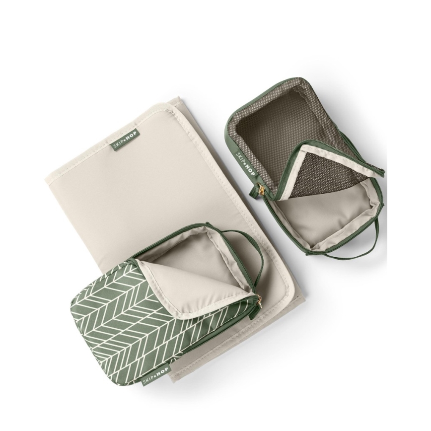 Skip Hop - Mochila para muda de roupa para carrinho de bebé FORMA Sage