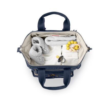 Skip Hop - Mochila para muda de roupa para carrinho de bebé MAINFRAME Midnight Navy