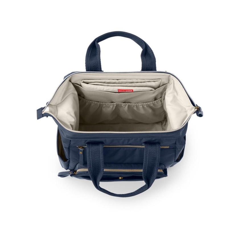 Skip Hop - Mochila para muda de roupa para carrinho de bebé MAINFRAME Midnight Navy