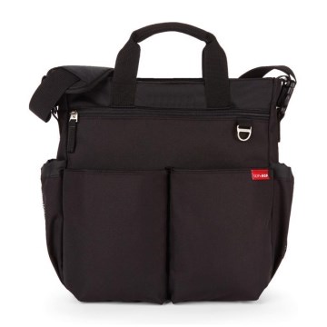 Skip Hop - Saco de muda da roupa para carrinho de bebé DUO SIGNATURE preto