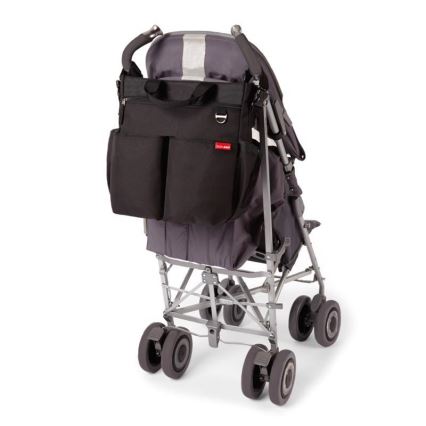Skip Hop - Saco de muda da roupa para carrinho de bebé DUO SIGNATURE preto