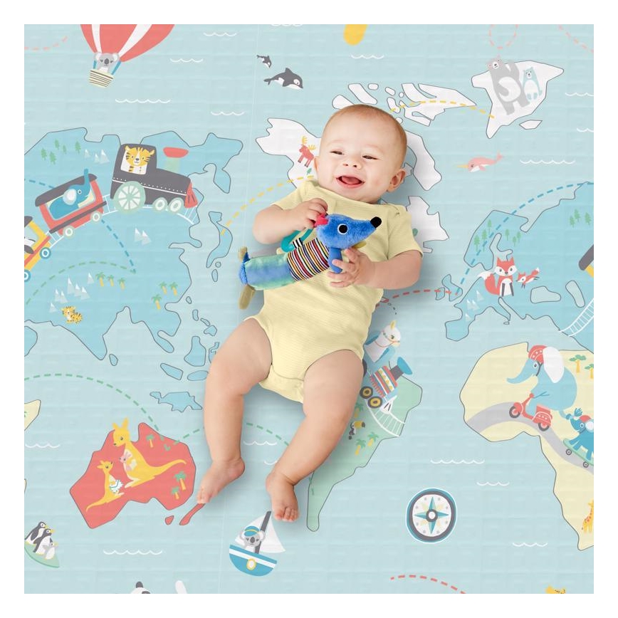 Skip Hop - Tapete de brincar para crianças LITTLE TRAVELERS