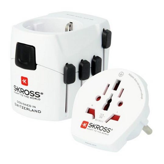 SKROSS - Adaptador de viagem universal 6,3A