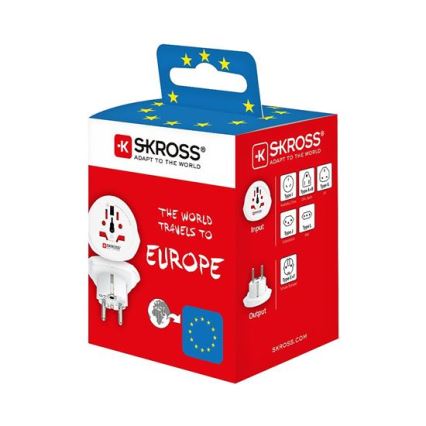 SKROSS - Adaptador universal de viagem 230V