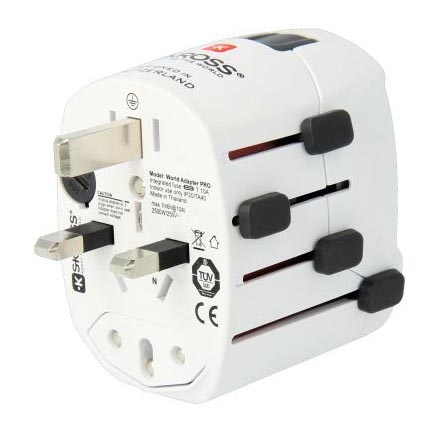 SKROSS PA34 - Adaptador de viagem universal 6,3A