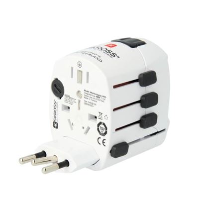 SKROSS - Adaptador de viagem universal 6,3A
