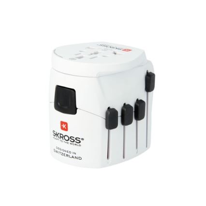 SKROSS - Adaptador de viagem universal 6,3A