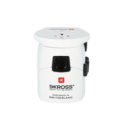SKROSS - Adaptador de viagem universal 6,3A