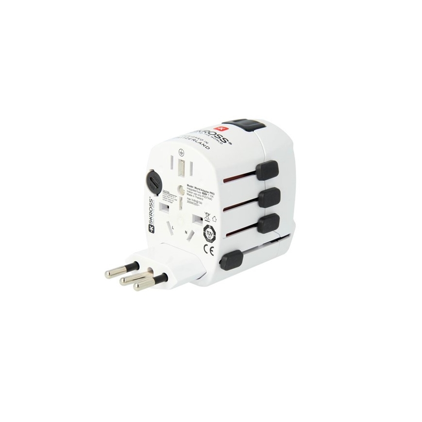 SKROSS - Adaptador de viagem universal 6,3A