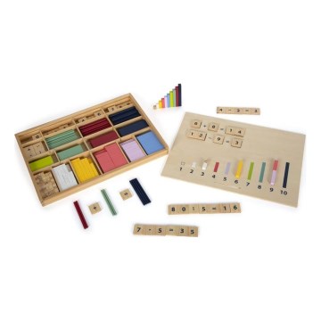 Small Foot - Counting in a madeira box Educate