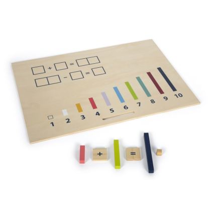 Small Foot - Counting in a madeira box Educate