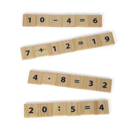 Small Foot - Counting in a madeira box Educate