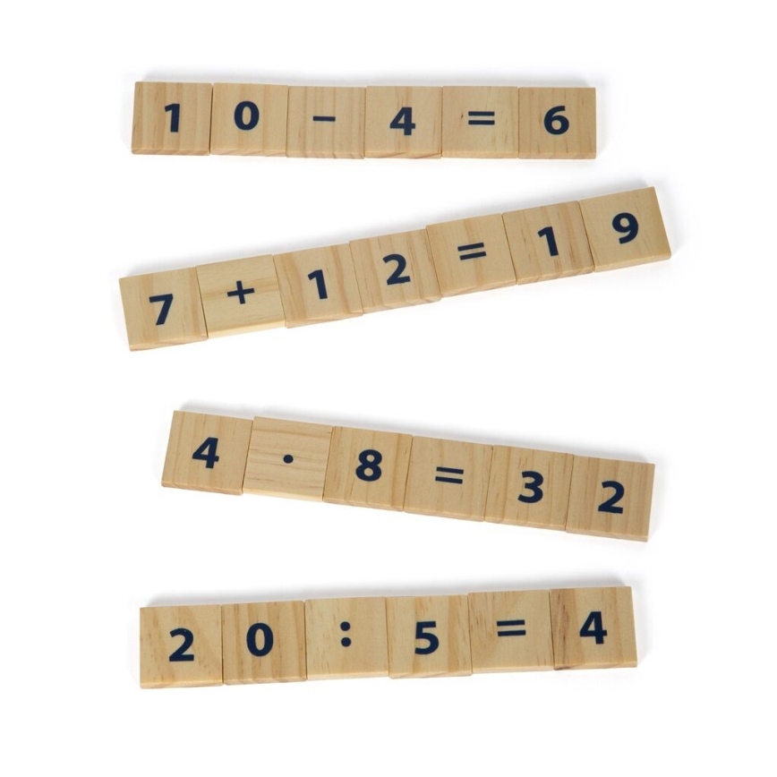 Small Foot - Counting in a madeira box Educate