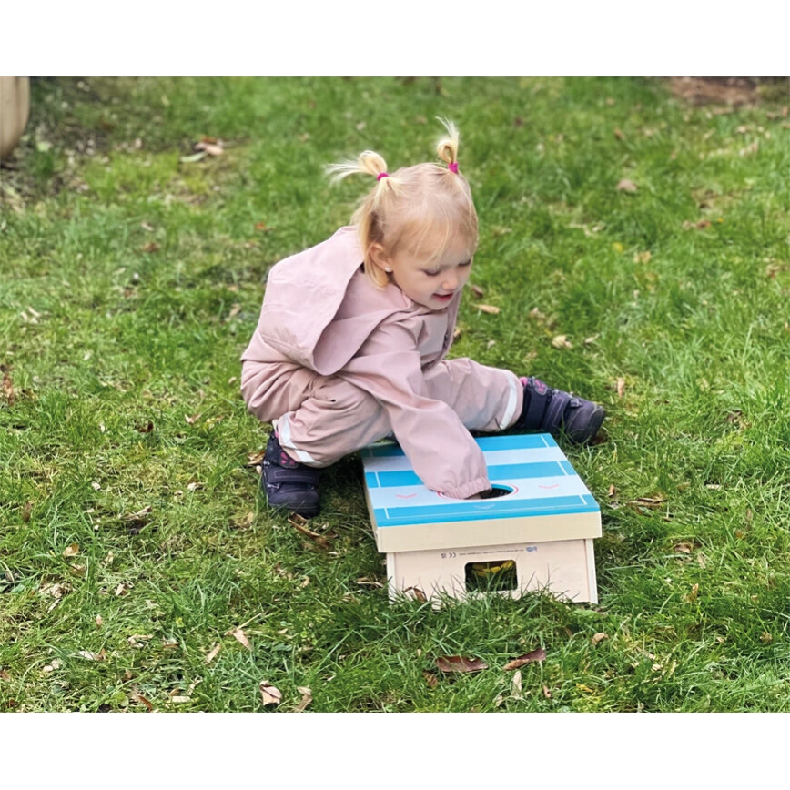 Small Foot - Jogo 2em1 cornhole e mesa hóquei Active