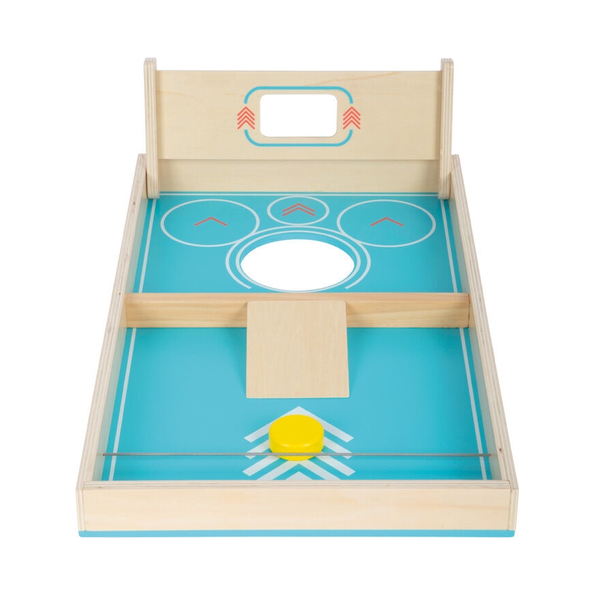 Small Foot - Jogo 2em1 cornhole e mesa hóquei Active