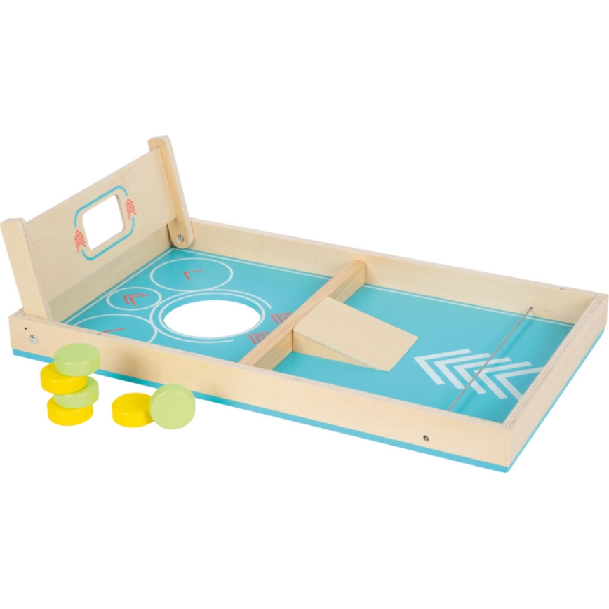 Small Foot - Jogo 2em1 cornhole e mesa hóquei Active