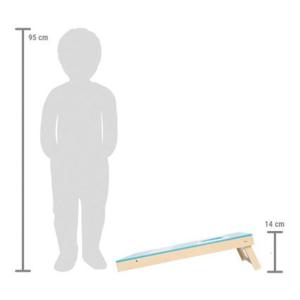Small Foot - Jogo 2em1 cornhole e mesa hóquei Active