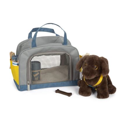 Small Foot - Peluche cão com care kit