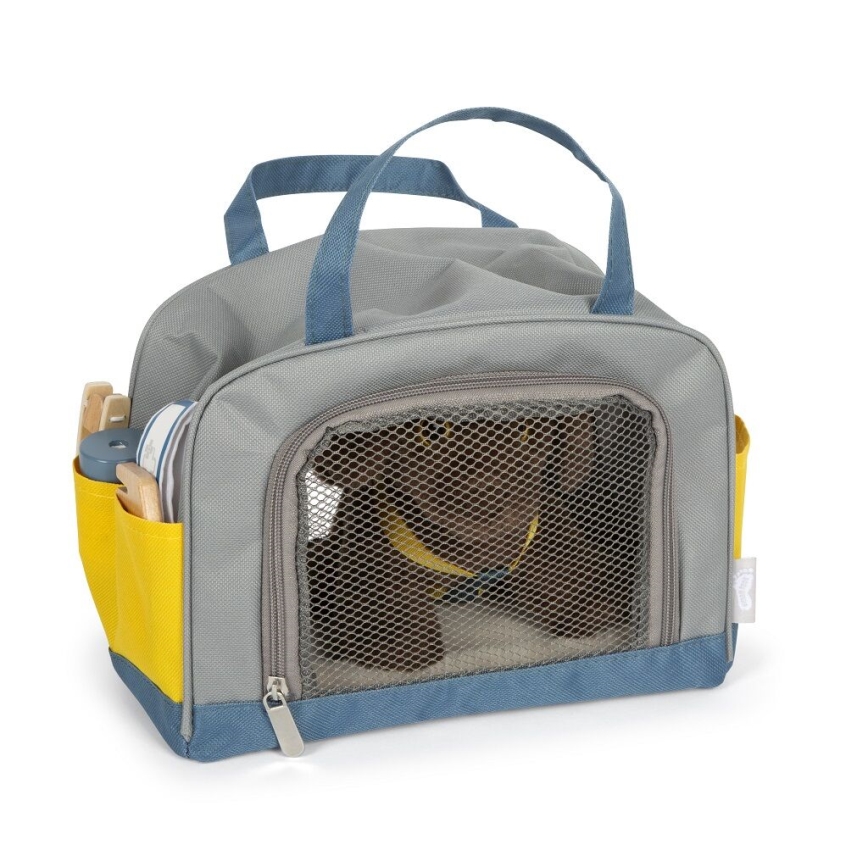 Small Foot - Peluche cão com care kit