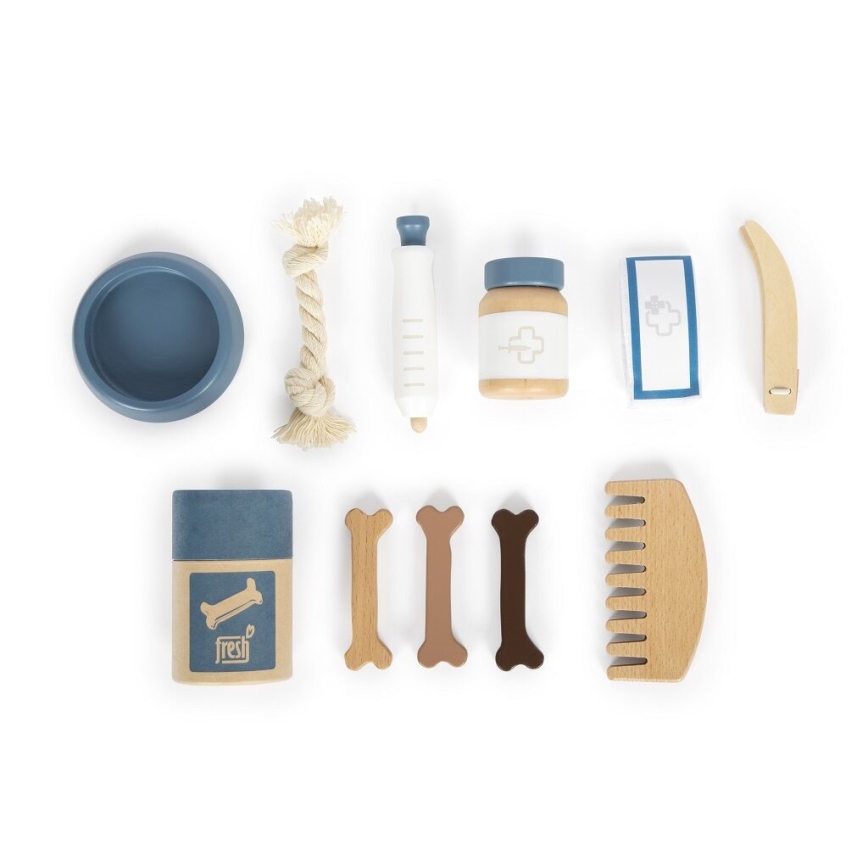 Small Foot - Peluche cão com care kit
