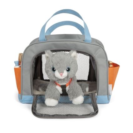 Small Foot - Peluche gato com care kit