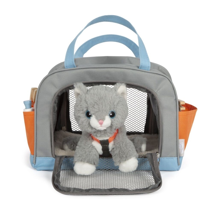 Small Foot - Peluche gato com care kit